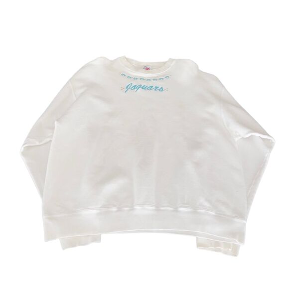 Vintage 90s Jacksonville Jaguars embroidered Logo Sweatshirt Large Made In USA - Picture 6 of 10